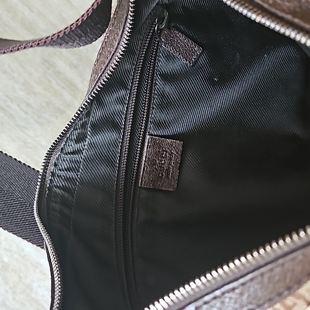 Gucci round messenger Original GG canvas - Picture 9 of 10
